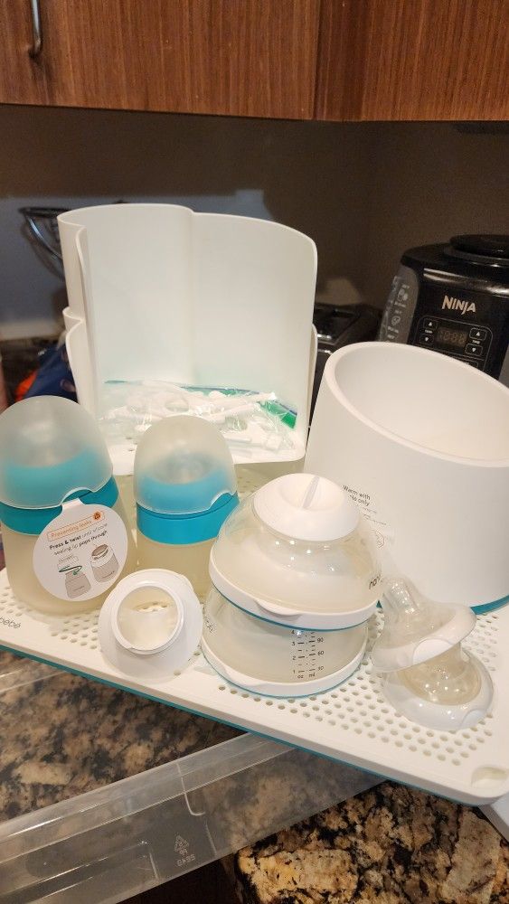 Nanobebe Newborn Baby Bottle Feeding Set