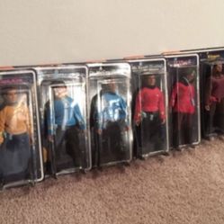 Star trek original 1970 / 6 DOLLS  in original  Sealed package