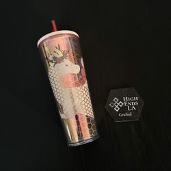 Starbucks Lunar New Year 24oz Iridescent Dragon Tumbler 