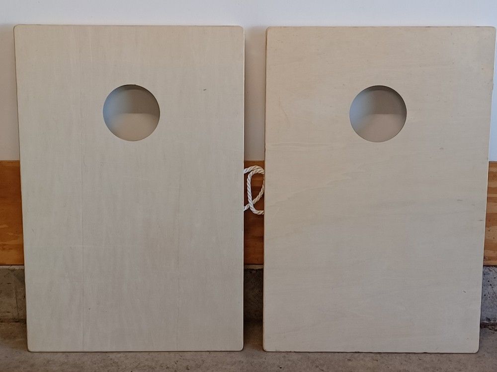 Cornhole Boards With Handles - No Bags