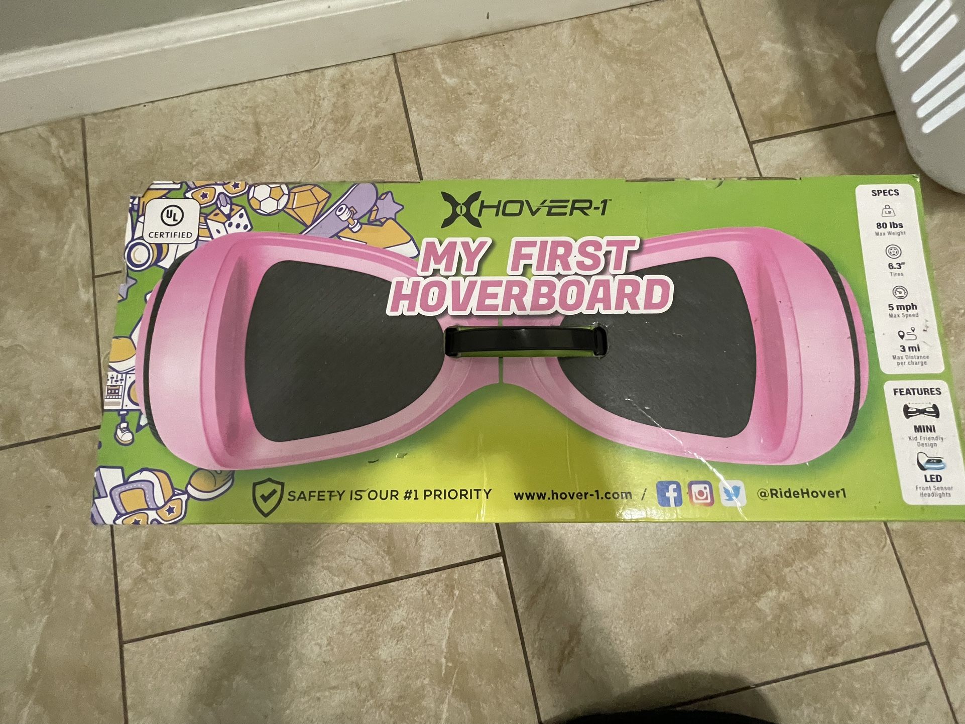 Never Opened Hover-1 My First Hoverer Bored