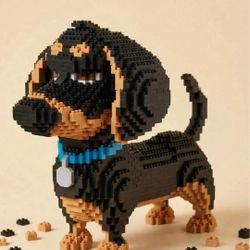 Mini Building Blocks - Dachshund Dog