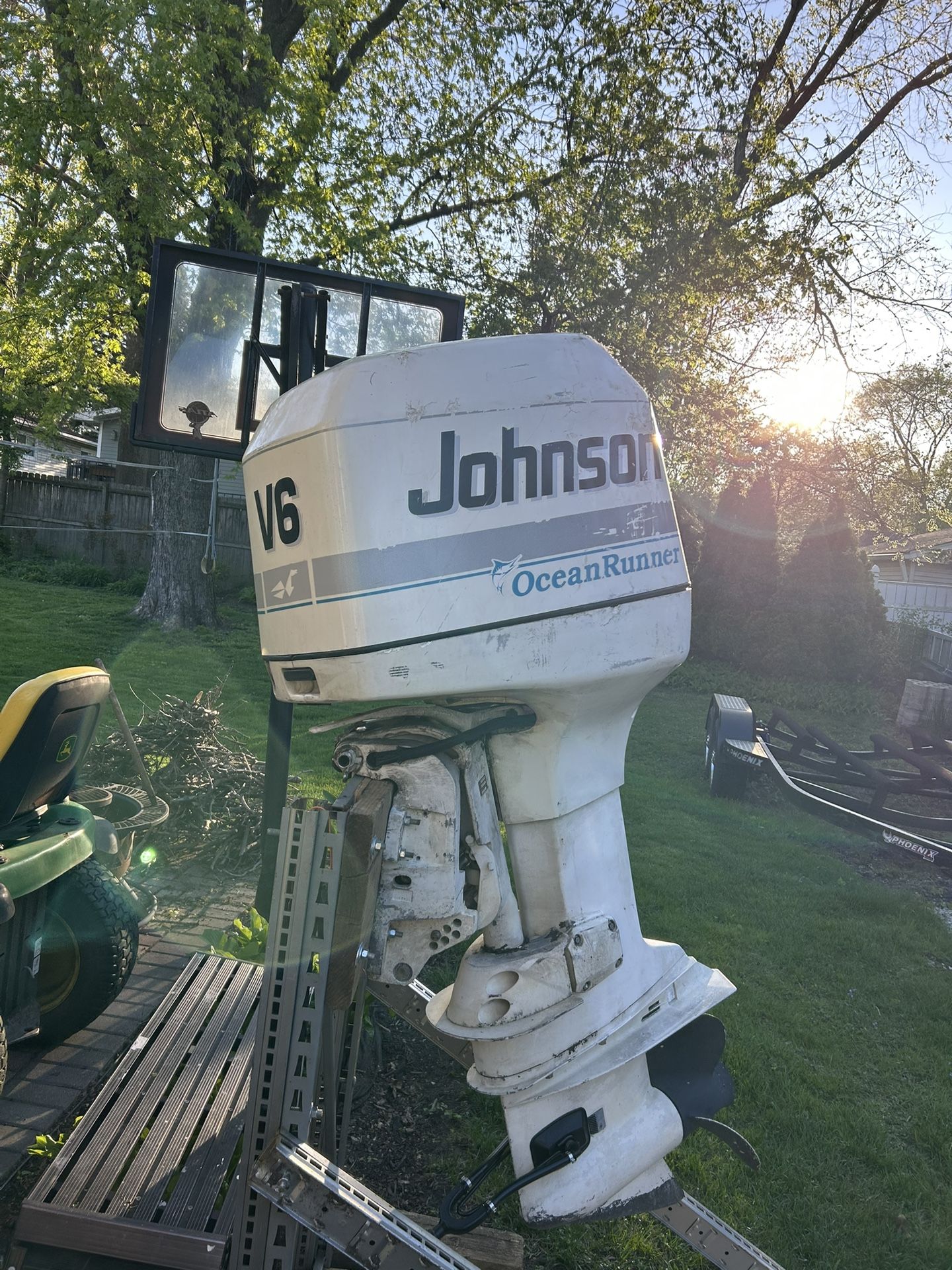 Boat Motor 225 HP Two Cycle