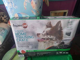 Dog training crate