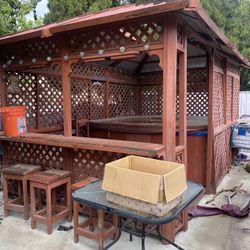 Free Spa & Gazebo Also 
