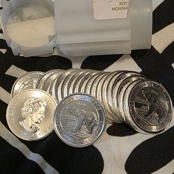 10 Oz Polar Bear Canadian 9999 Silver Rounds