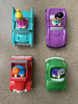 1991 Archie Comic Characters Pull Back Cars