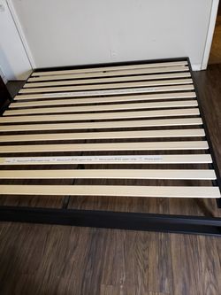New king platform bed frame nueva base para cama king