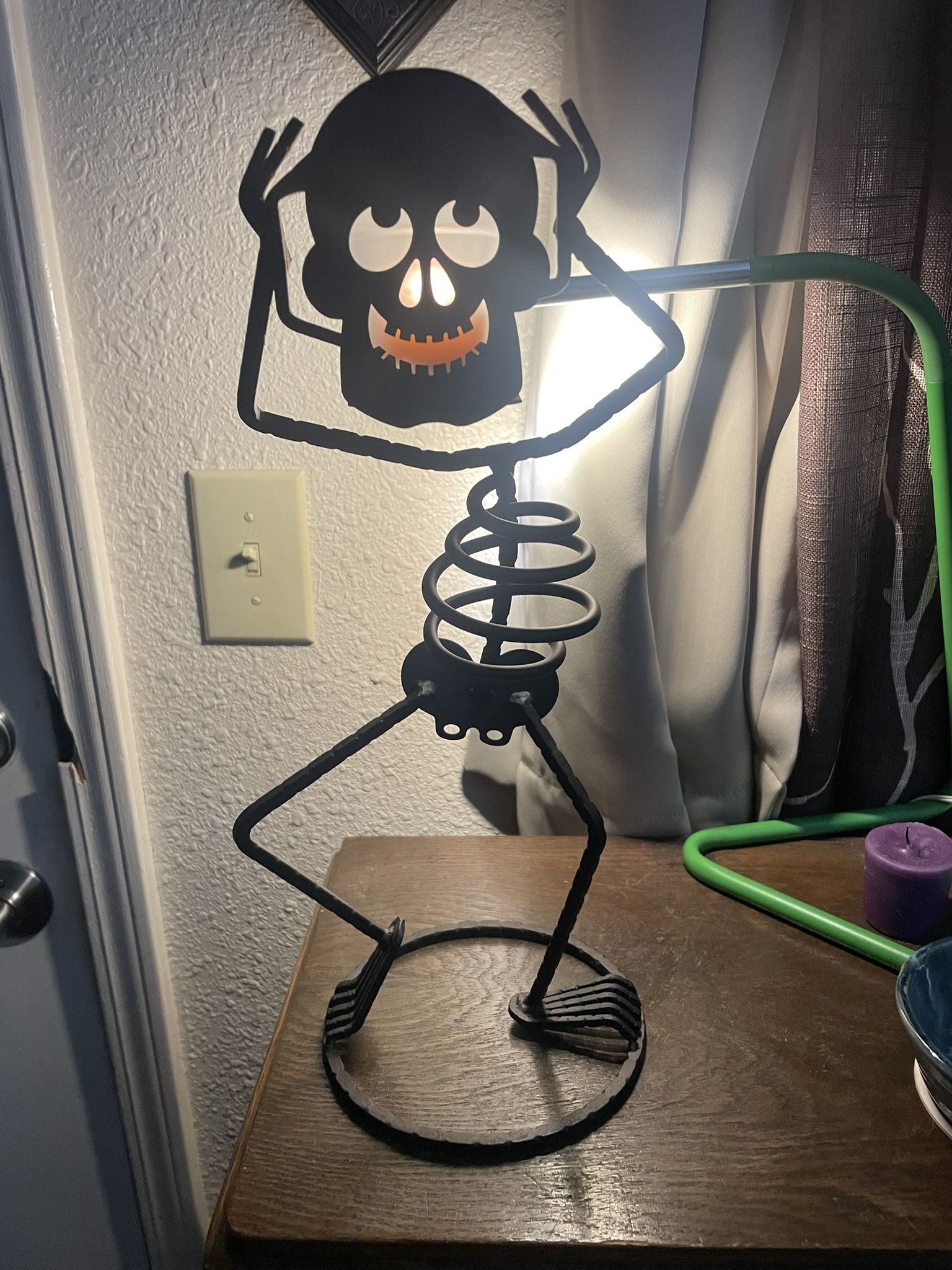 Bones Tea Light Halloween Decor
