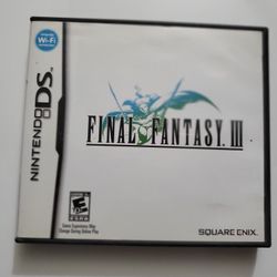 Final Fantasy 3 Ds
