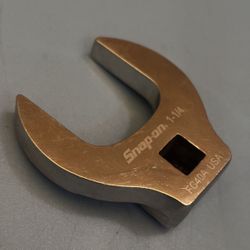 Snap-on Tools 3/8" Drive SAE 1-1/4" Open-End Crowfoot Wrench
