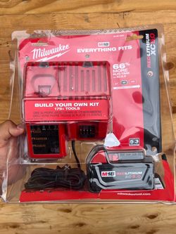 Milwaukee M18 Battery 5.0 and Charger