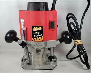 Shop Source 5/16" Electric Variable Speed Plunge Router