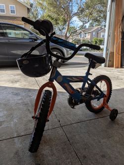 Bicycle With Helmet (5-7 Years Old Kids)