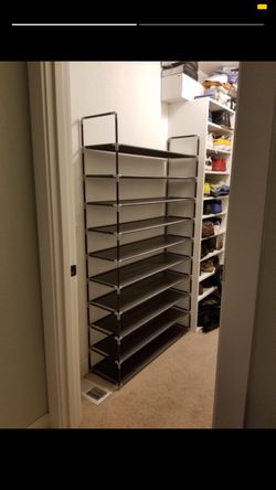 New 10 tier Shoe Rack Organizer (I have more than one available)
