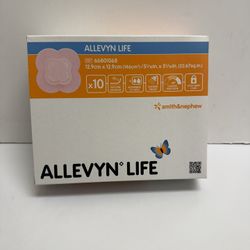 Smith & Nephew Allevyn Life 5-1/16" #(contact info removed)8 Box/10 Bedsore Bandages Adhesive