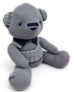 Memory bear/ from love ones clothing.