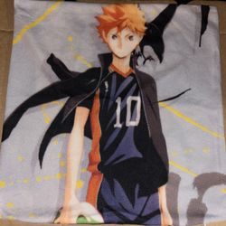 Anime My Hero Academia 2 side  pillow cover 17 X 18. CASE ONLY In new condition 