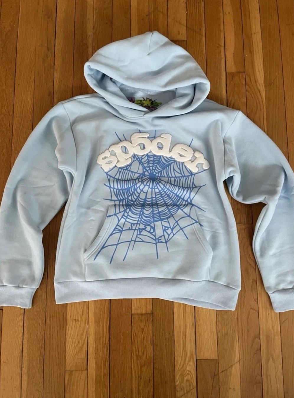 Sky Blue Spider Hoodie!!