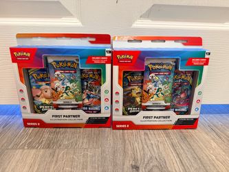 First Partner Illustration Collection Series 2 Pokemon TCG BRAND NEW SEALED