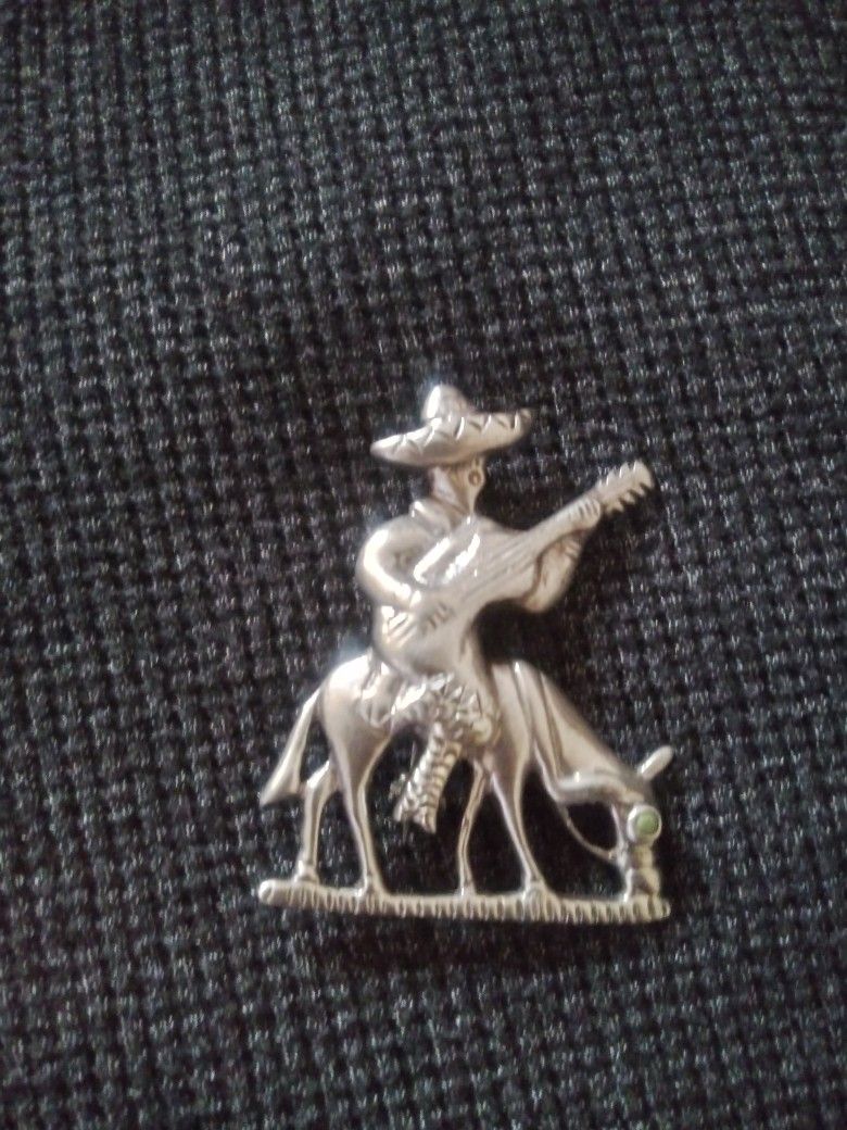 Antique Silver Brooch