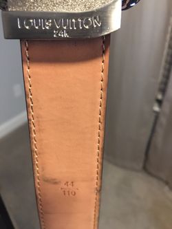 lv belt size