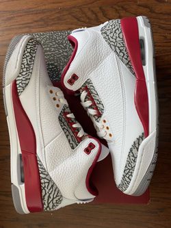 Jordan 3 Cardinal Size 9