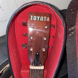 Toyota Acoustic Guitar Rare Japanese Guitar