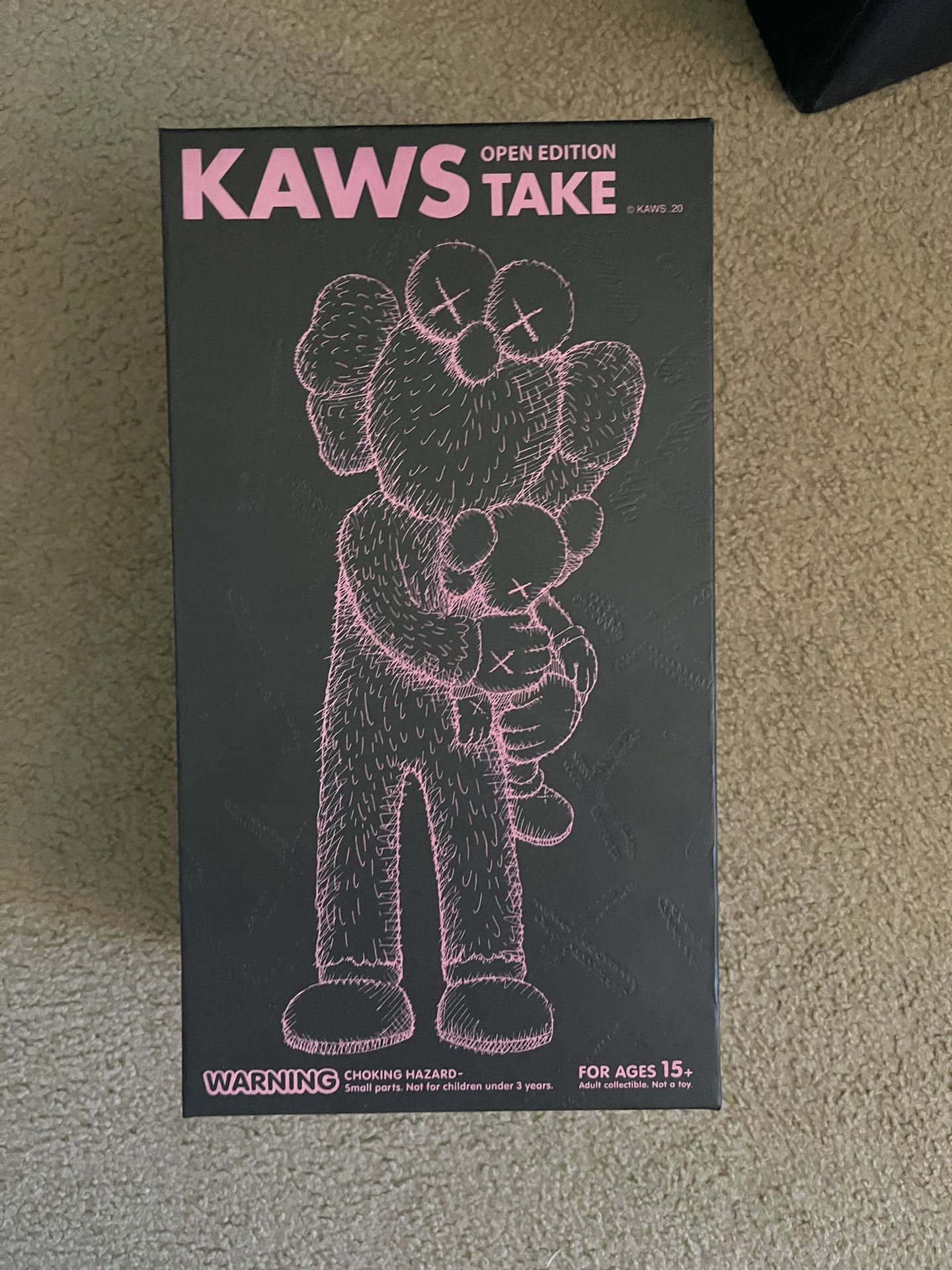 Kaws Take Black