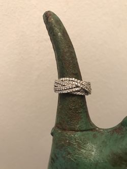 Zales white gold diamond ring