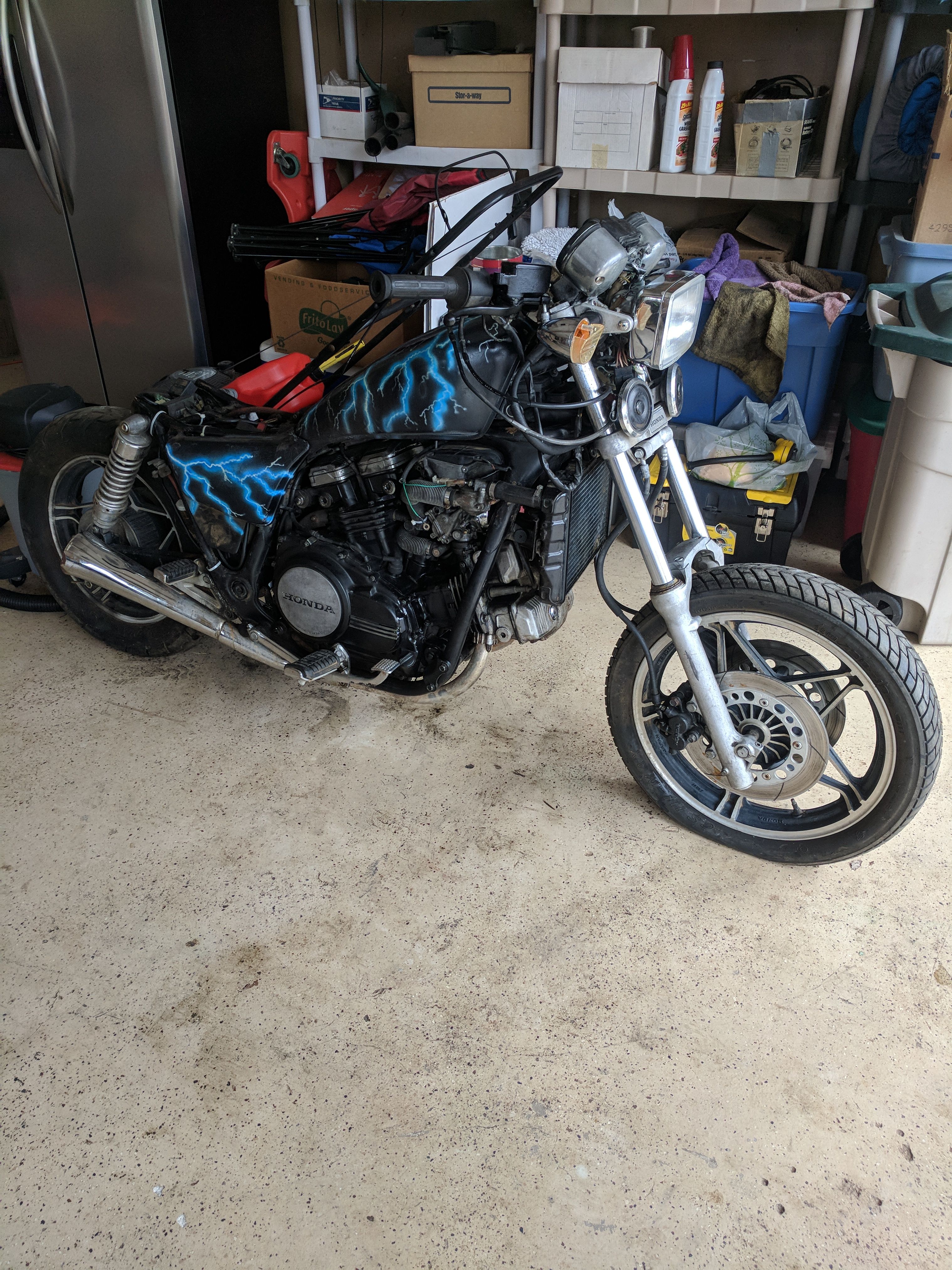 1984 Honda Magna 750 Bobber