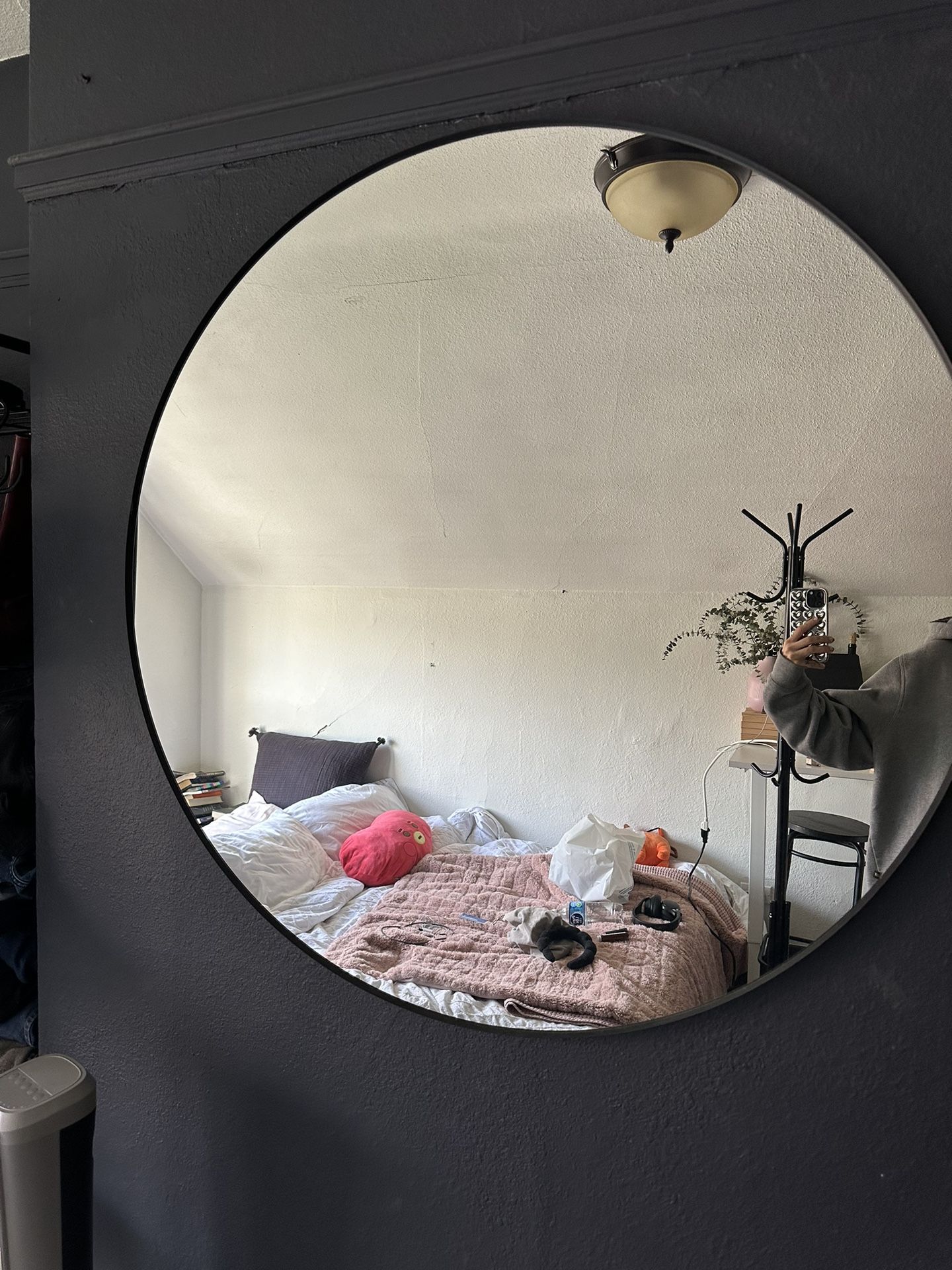 large circle mirror