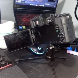 LUMIX G7 with carrying case