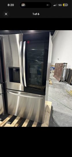 LG LRFOC2606S 26CuFt Counter Depth French Door Refrigerator InstaView OPEN BOX