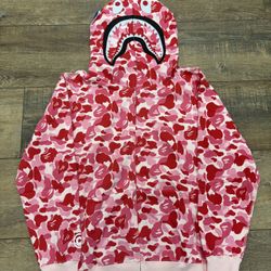 Bape Camo Shark Full Zip Hoodie 