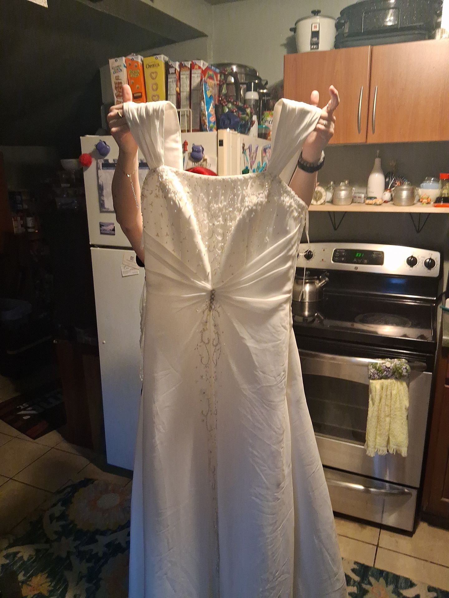 Beautifully wedding dress