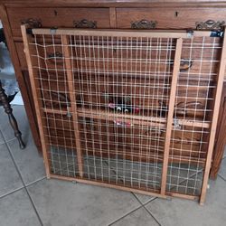 Pet Gate Tall 32in  Some Wear
