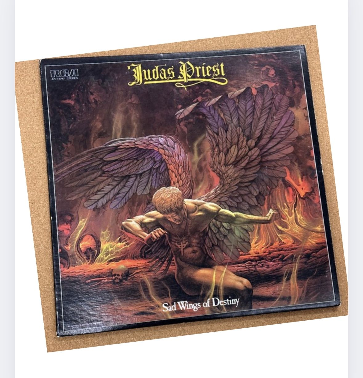 Judas Priest Sad Wings Of Destiny Vinyl Album Record Original Vintage