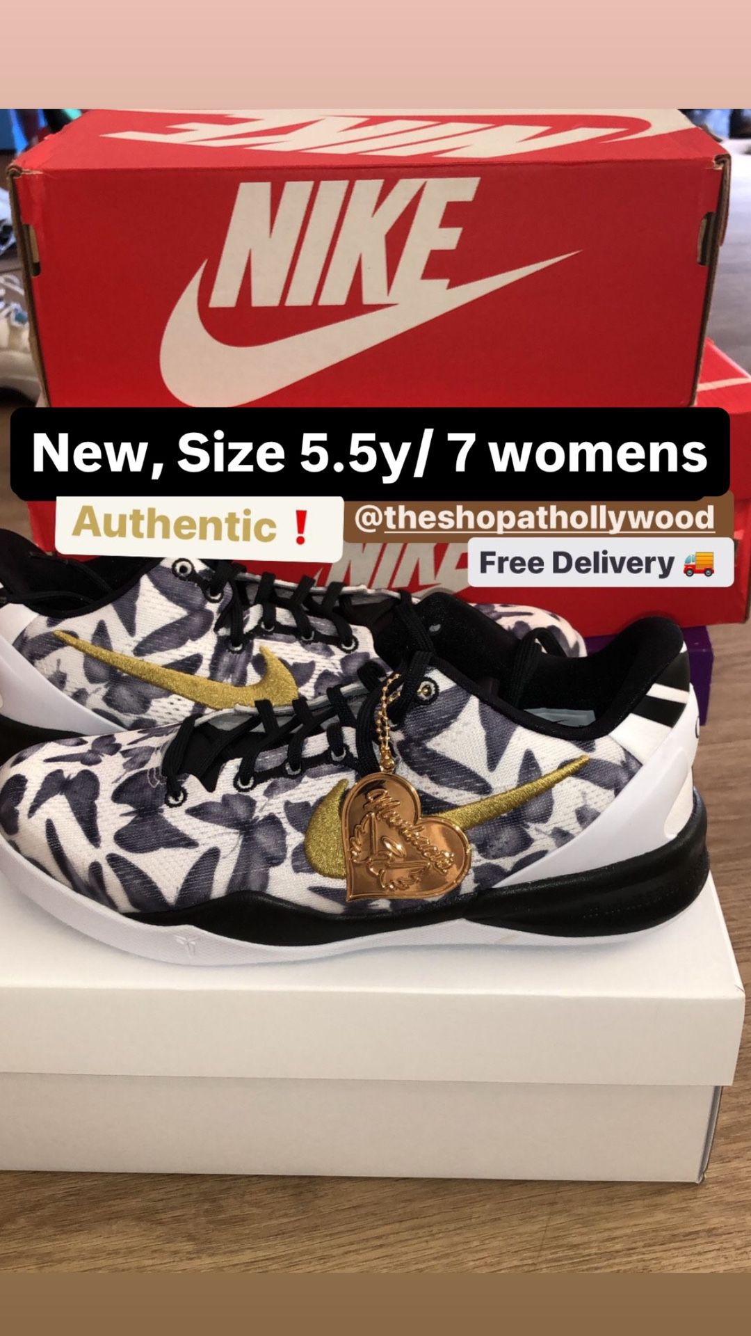 Nike Kobe 8 Mambacita Size 5.5y / 7 Women’s