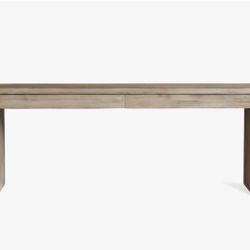 Pottery Barn 80” Console/ Desk