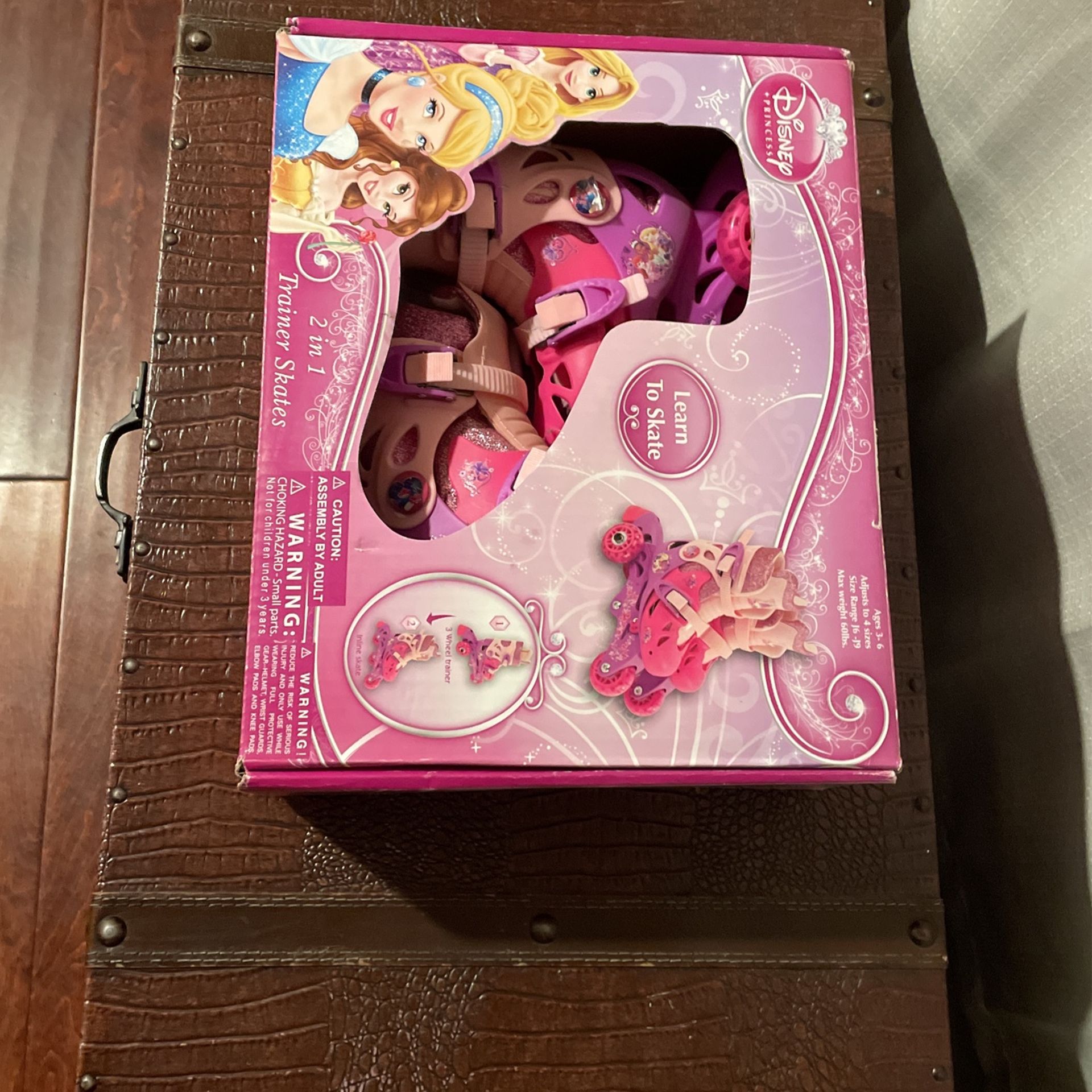 Disney Princess 2 in 1 Trainer skates