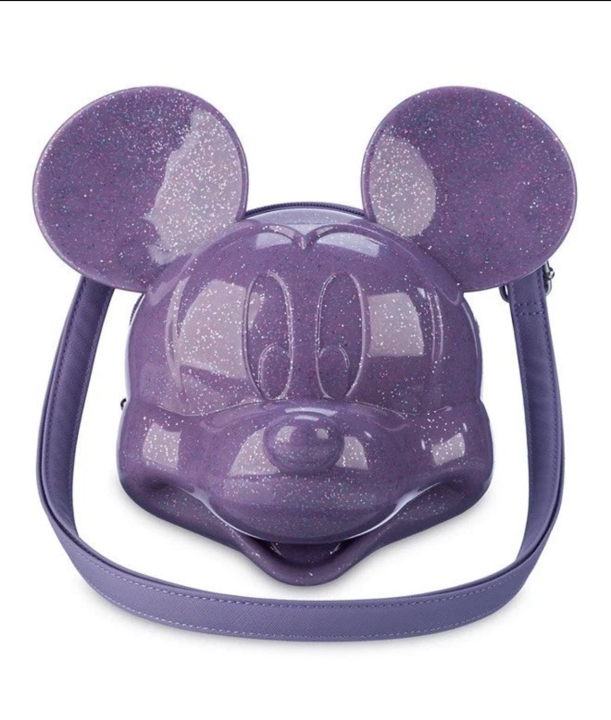 Purple Mickey Head Purse