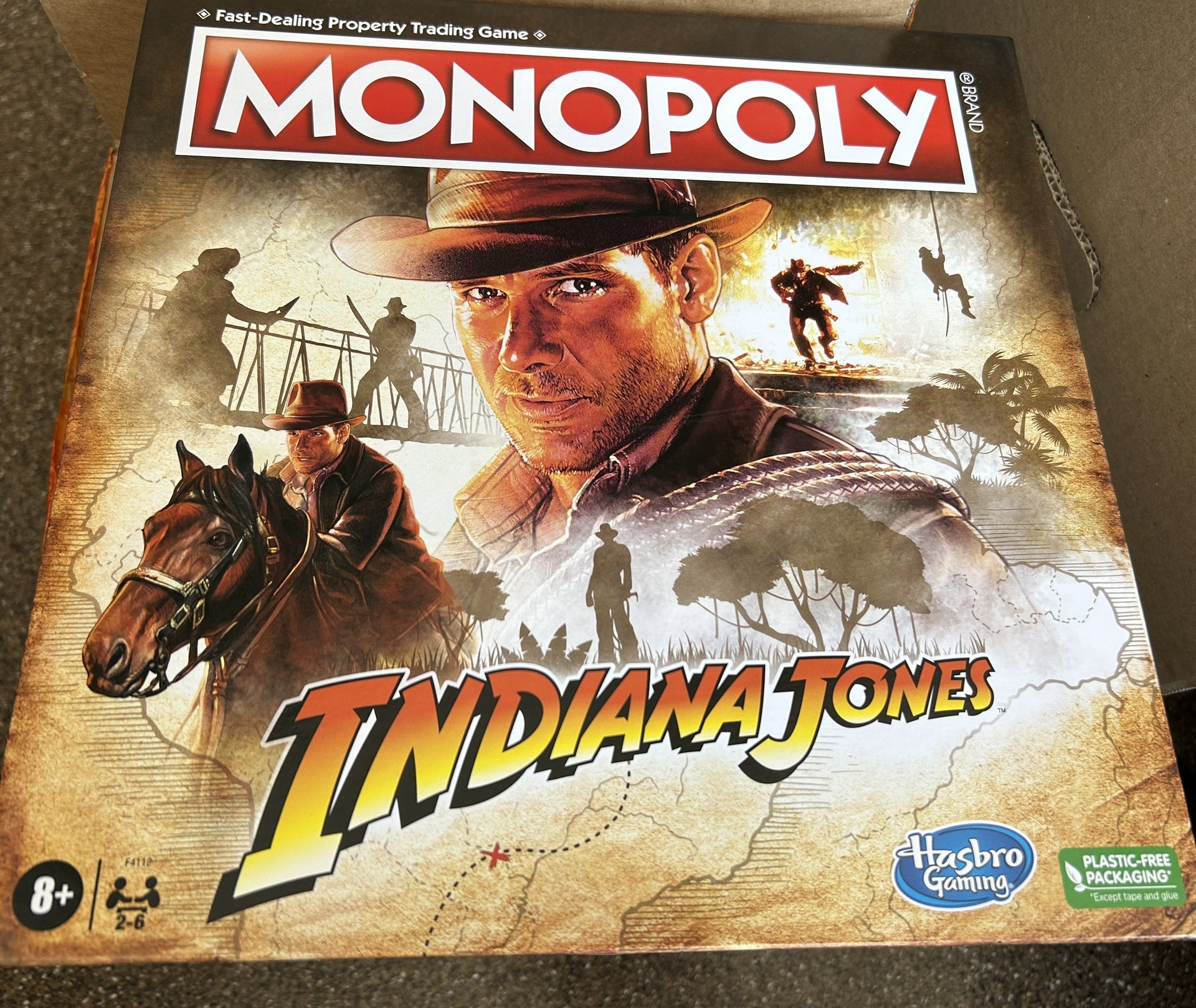 Indiana Jones Monopoly Board Game