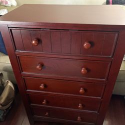 5 Drawer Small Dresser