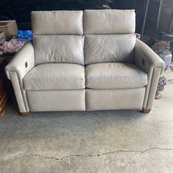 Hancock & Moore Power Reclining Love Seat