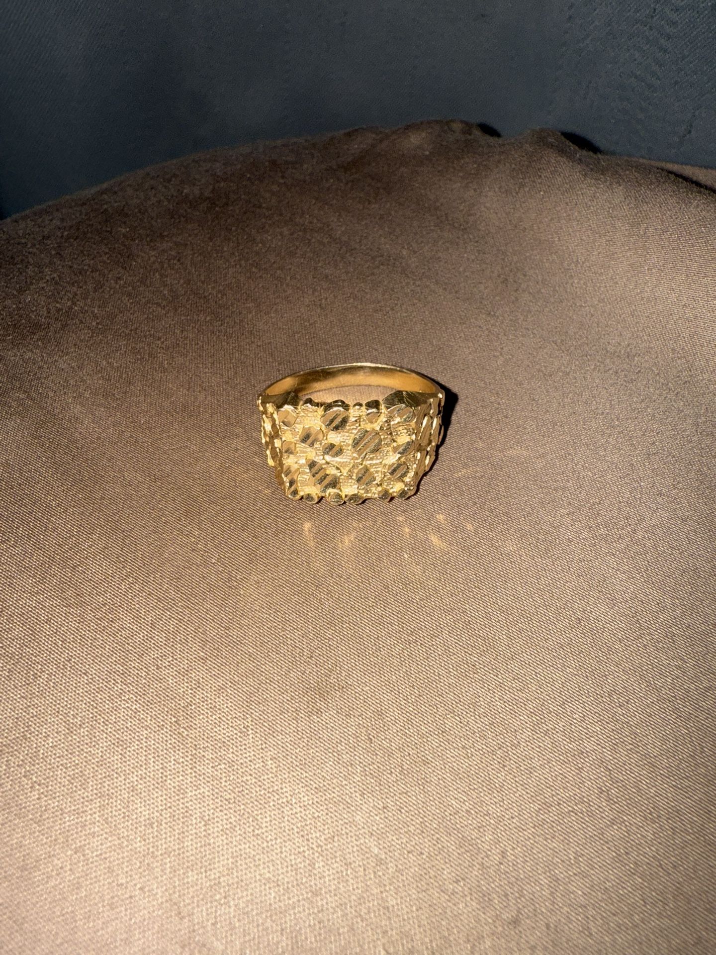 14k Nugget Ring Size 10