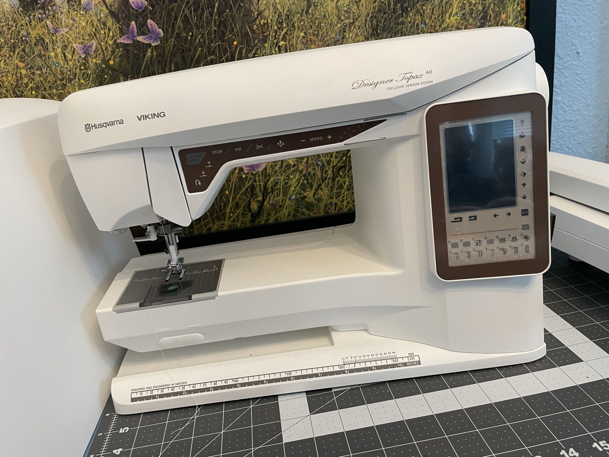 Husqvarna Sew Machine W/ Embroidery 