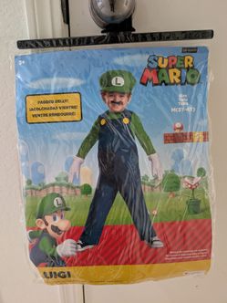Luigi Kids Halloween Costume