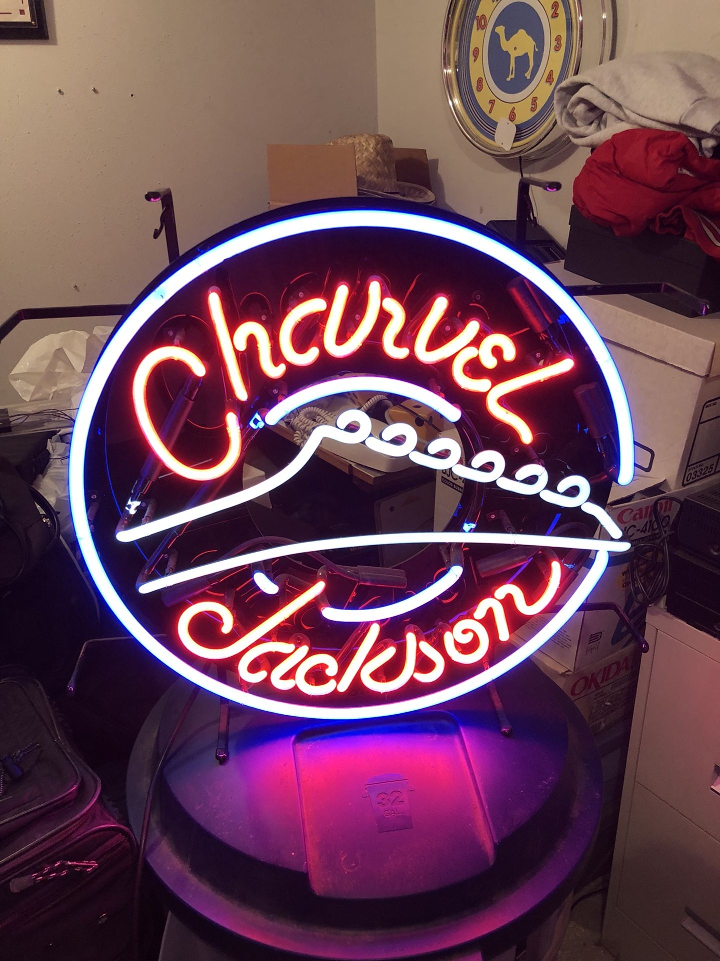 Charvel Jackson Guitars Neon Wall Hanging Sign For Sale In Milwaukee Wi Offerup