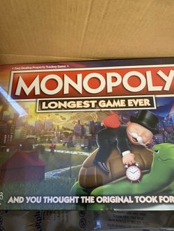 Monopoly longest game ever